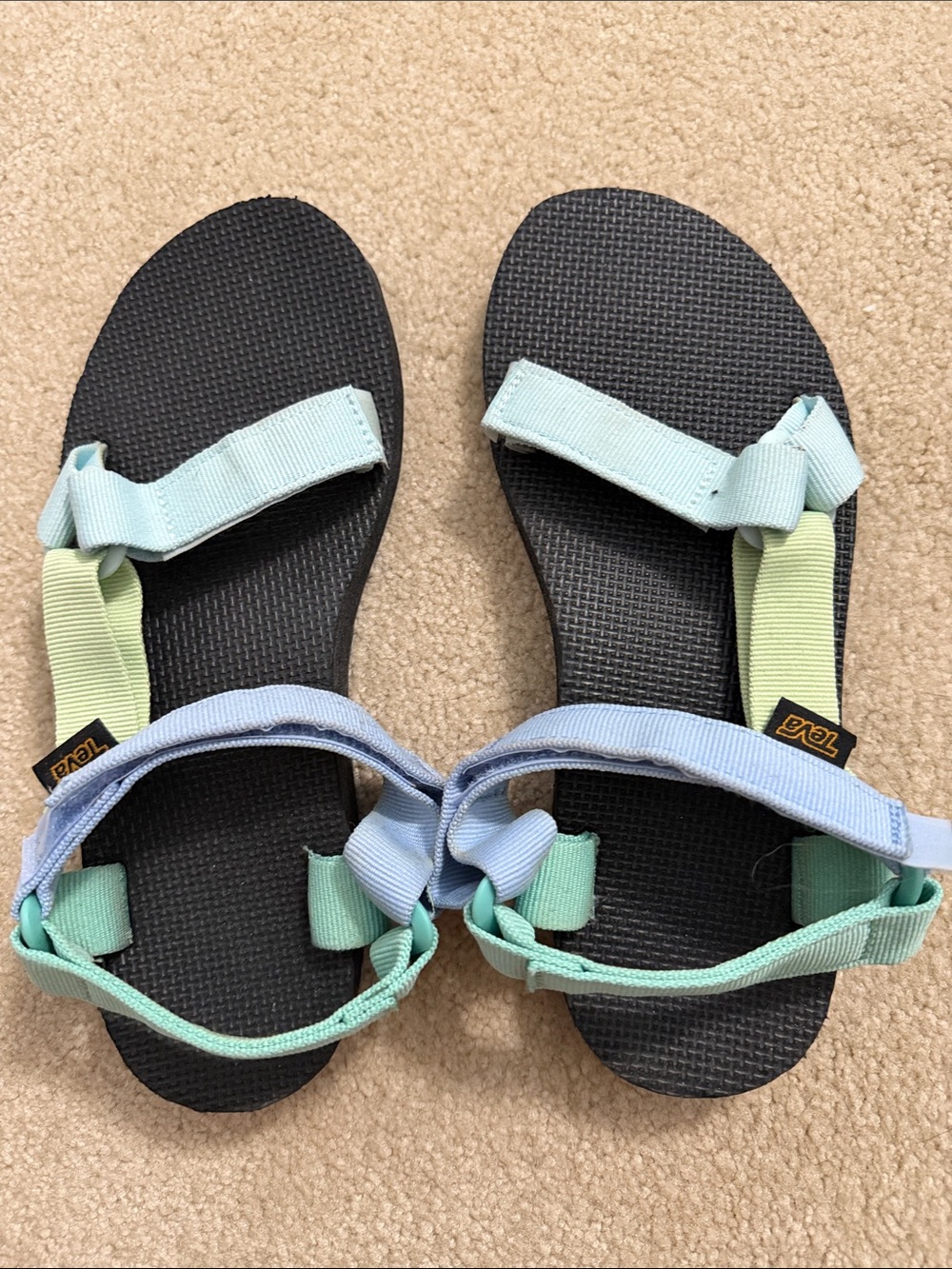 Blue ombré Tevas